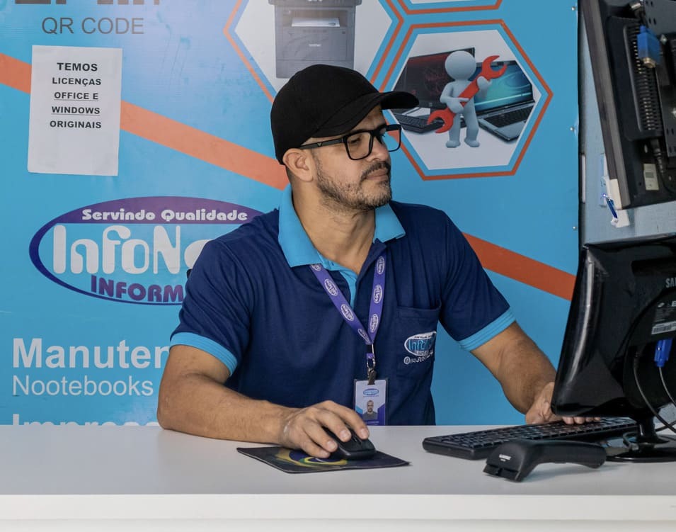 Serviço via acesso remoto